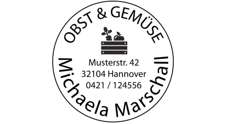 Trodat Printy 4645 (Ø 45 mm, 10 Zeilen)