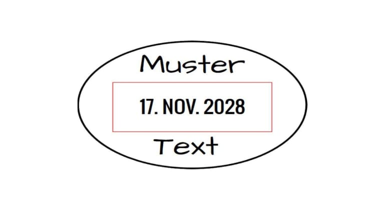 Trodat Professional Dater 54045 oval (45x30 mm)