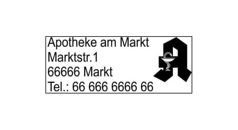 Apothekenstempel Trodat Printy 4912