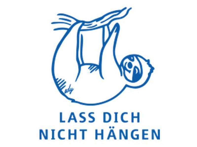 Trodat edy® FIX Motivationsstempel LASS DICH NICHT HÄNGEN (20x20 mm)