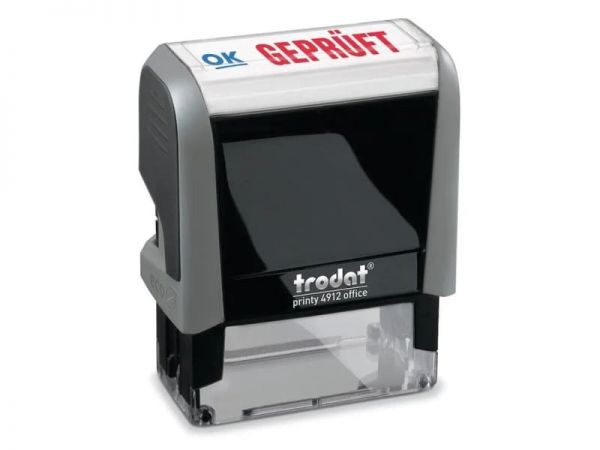 Lagertext GEPRÜFT Trodat Office Printy 4912