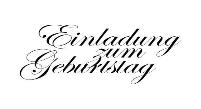 Stempel Einladung Geburtstag Trodat 4915