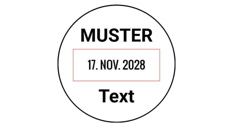 Trodat Professional Dater 54045 rund (Ø 40 mm)