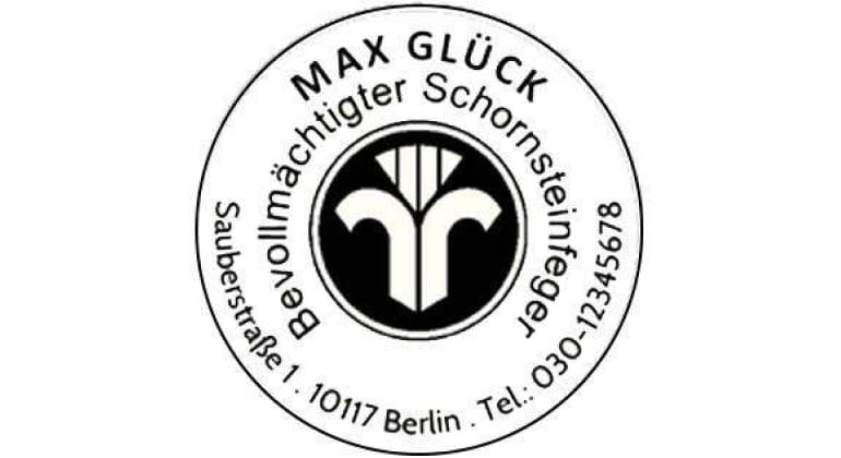 Stempel Schornsteinfeger modico R45