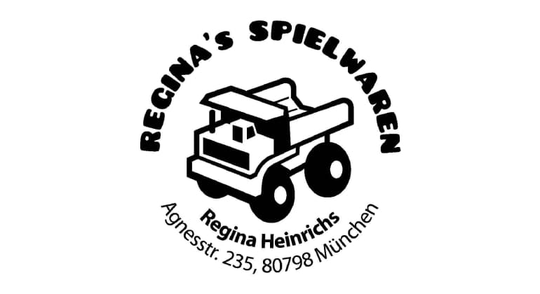 Dienststempel Holzstempel rund (Ø 40 mm, 8 Zeilen)