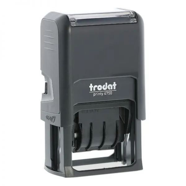 Trodat Printy Dater 4750/L EINGEGANGEN (41x24 mm, blau/rot)