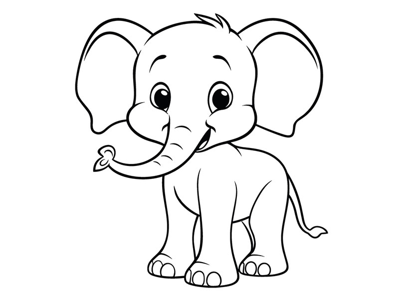 Motivstempel Elefant (60x60 mm)