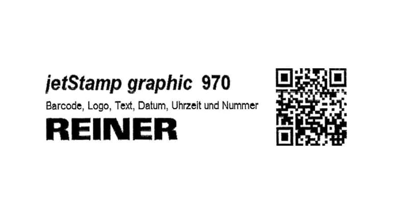 REINER Elektrostempel jetStamp graphic 970
