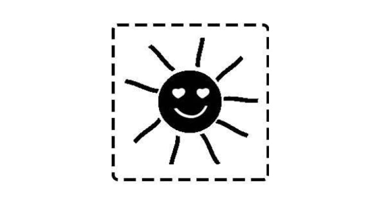 Holzstempel Kinder (40x40 mm)