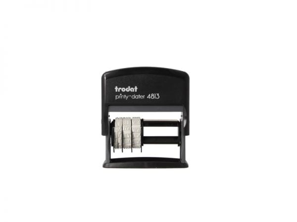 Trodat Printy Dater 4813 Datum links (52x9 mm, 2 Zeilen)