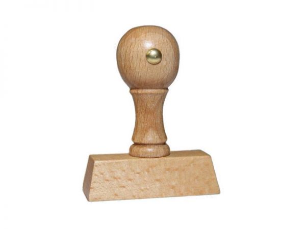 Motivstempel Nashorn (60x60 mm)