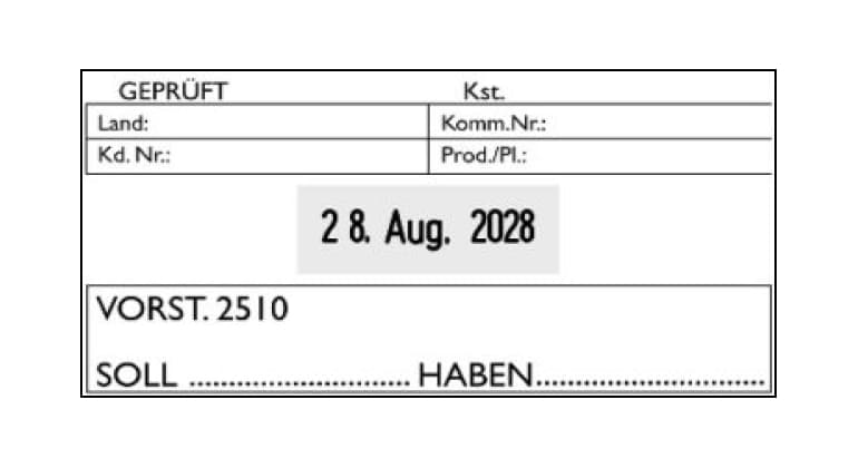 Trodat Printy Dater 4726 (75x38 mm, 6 Zeilen)
