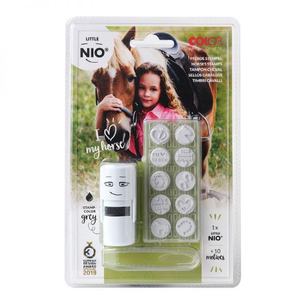 Pferde Stempel "I love my horse"