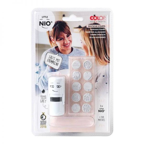 Deutsche Stempel "Schenke Glück!"