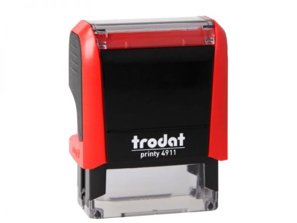 Trodat Printy 4911 Textilstempel (38x14 mm, 4 Zeilen)