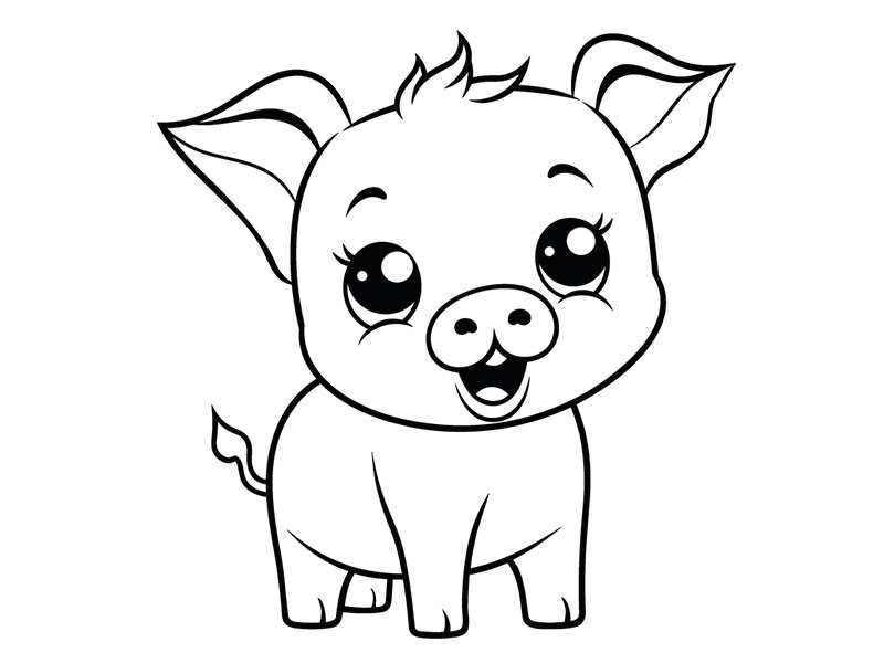 Motivstempel Ferkel (60x60 mm)