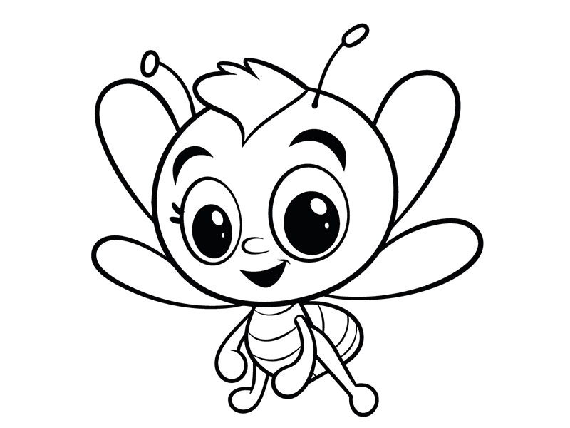 Motivstempel Glühwürmchen (60x60 mm)