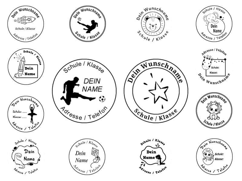 Schülerstempel (Ø 40 mm, HS)