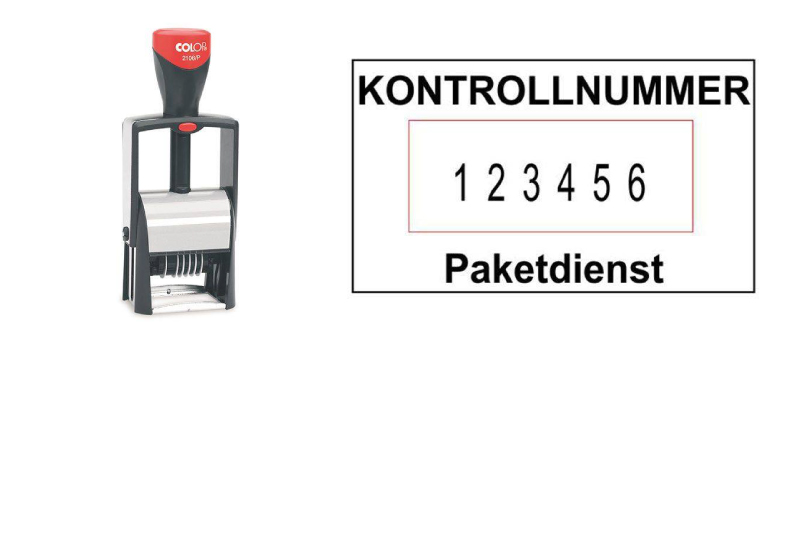 Produkt Colop Classic Line 2106/P (6 Ziffern)