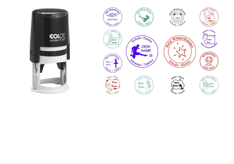 Schülerstempel (Ø 40 mm, CP)